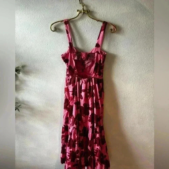 Ruched Front Midi Dress - Picture 7 of 9